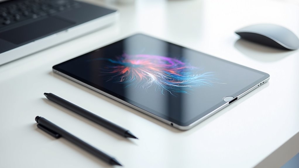 porównanie wydajności Apple Pencil