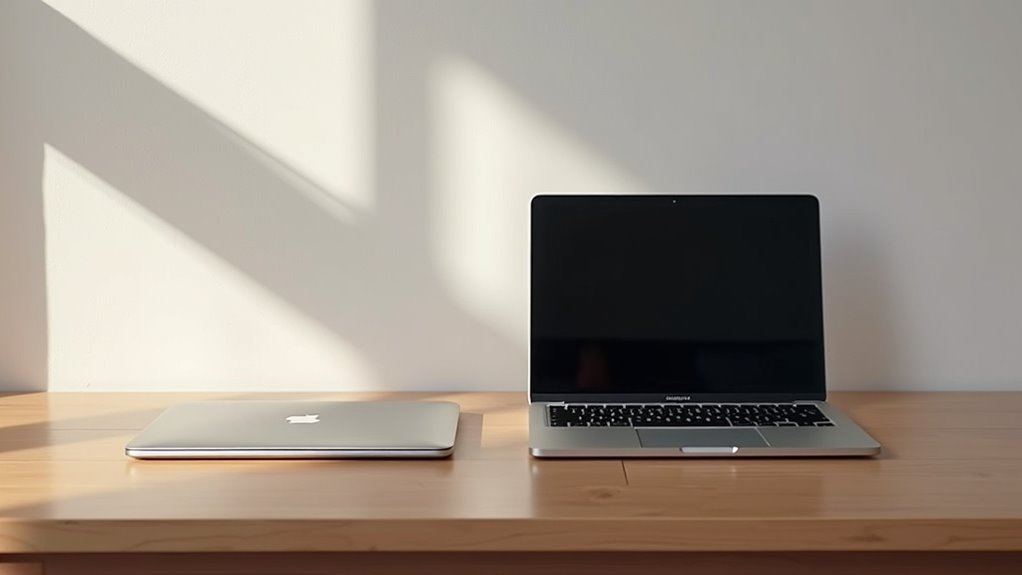 wybór między MacBook Air a MacBook Pro