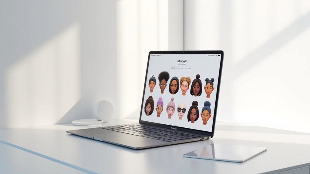szukanie narzędzi do memoji