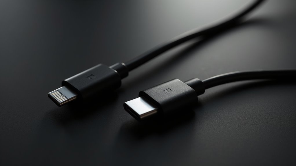 przewody lightning versus usb c