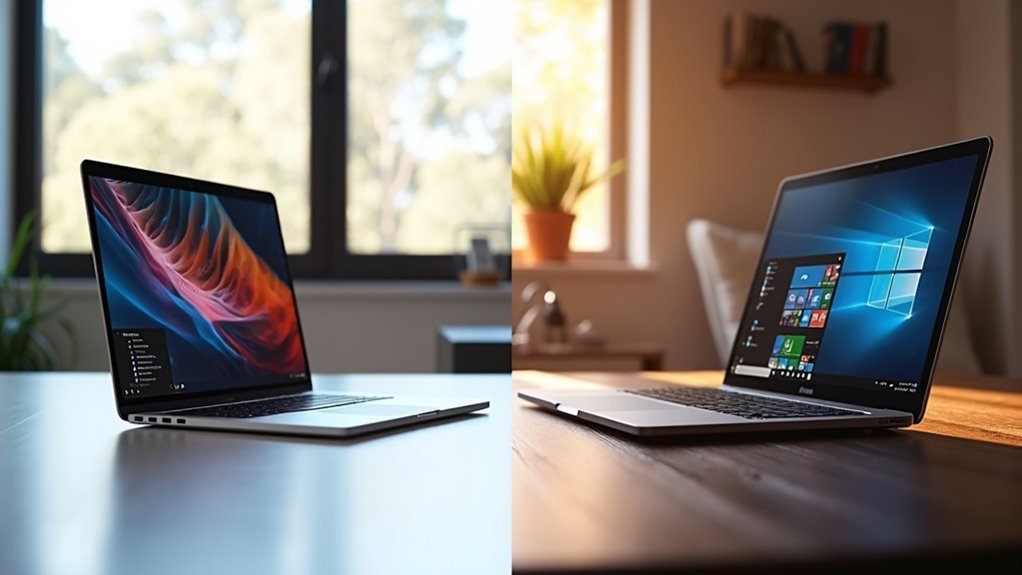 macos versus windows performance differences
