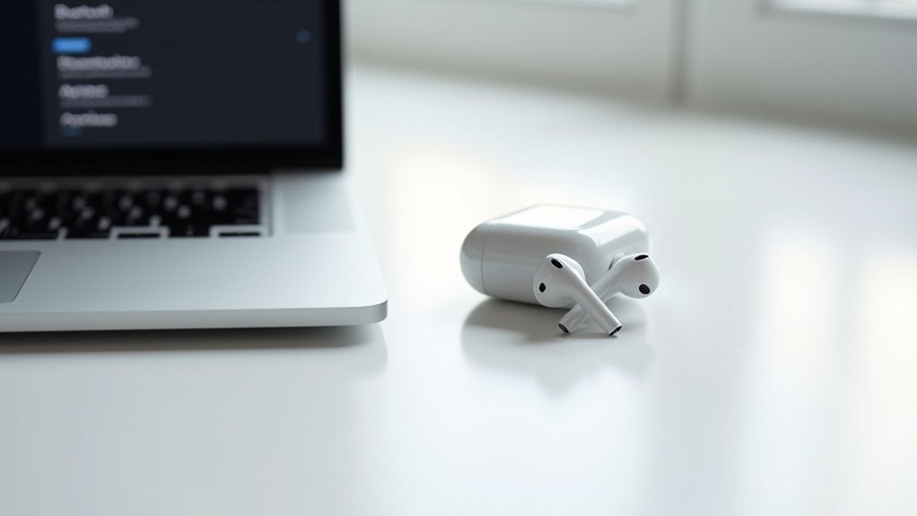 ręczny proces parowania modeli airpods