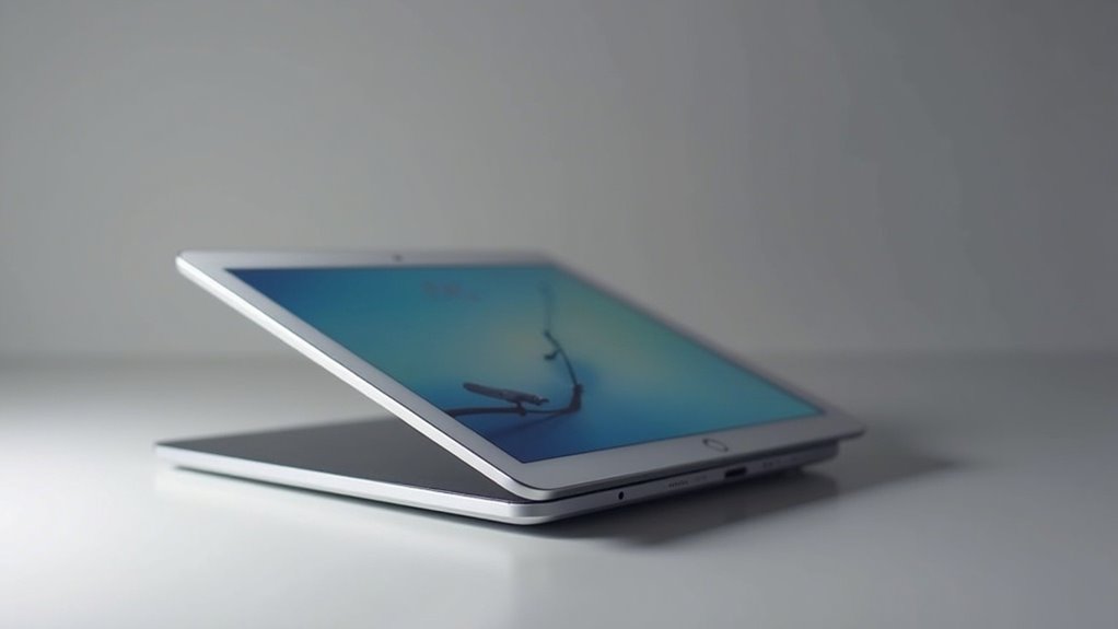 wyświetlacz tabletu z wieloma punktami dotykowym