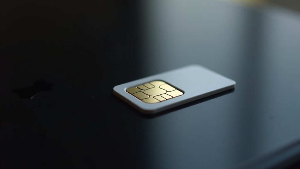 mniejszy rozwój karty SIM komórkowej