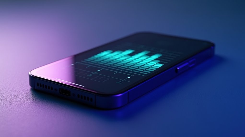 dostęp do ustawień korektora dźwięku iPhone
