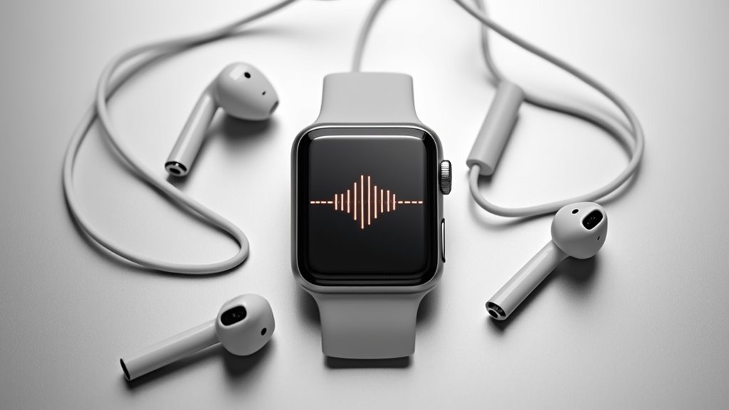 nagranie audio wykładu z Apple Watch