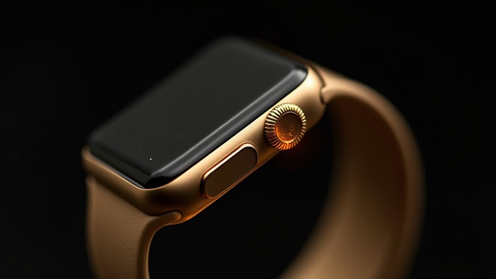 ocena zarysowań złotego zegarka Apple Watch