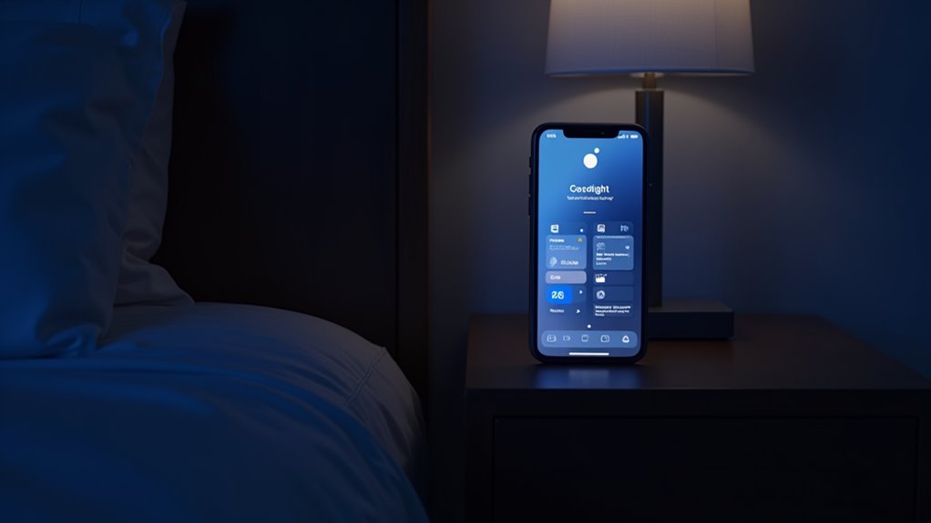 automatyka domowa nocna kontrola przez iphone