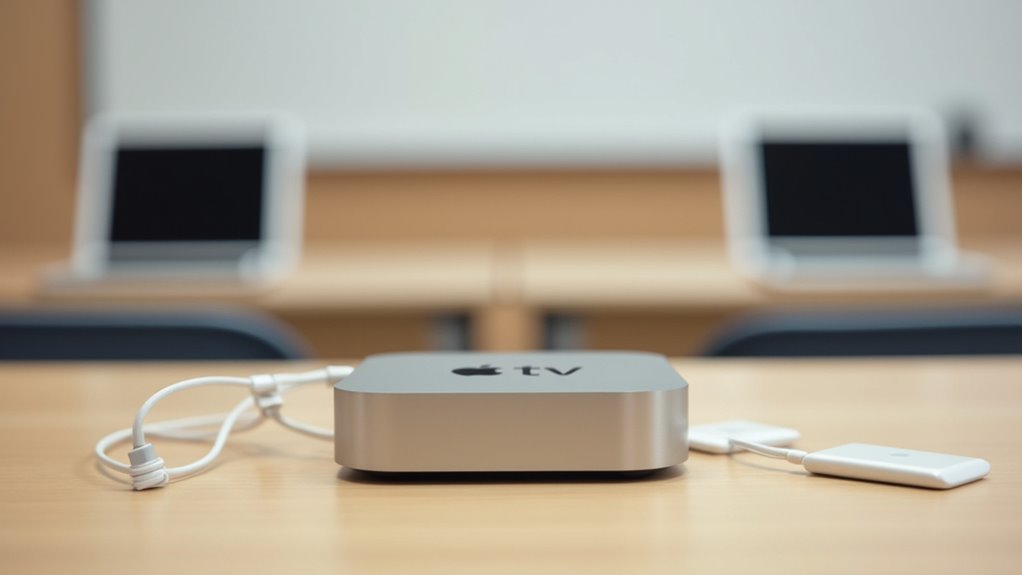 współpraca w nauce z Apple TV