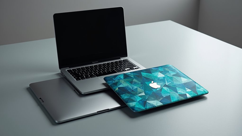 personalizacja naklejek na MacBooka a etui