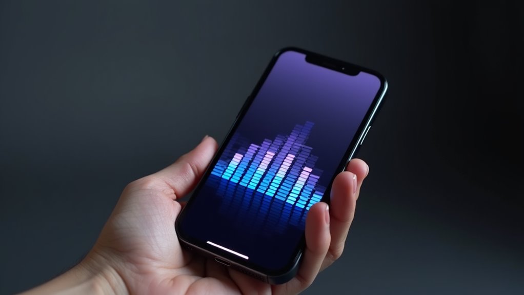 predefiniowane ustawienia korektora graficznego dla dźwięku iPhone