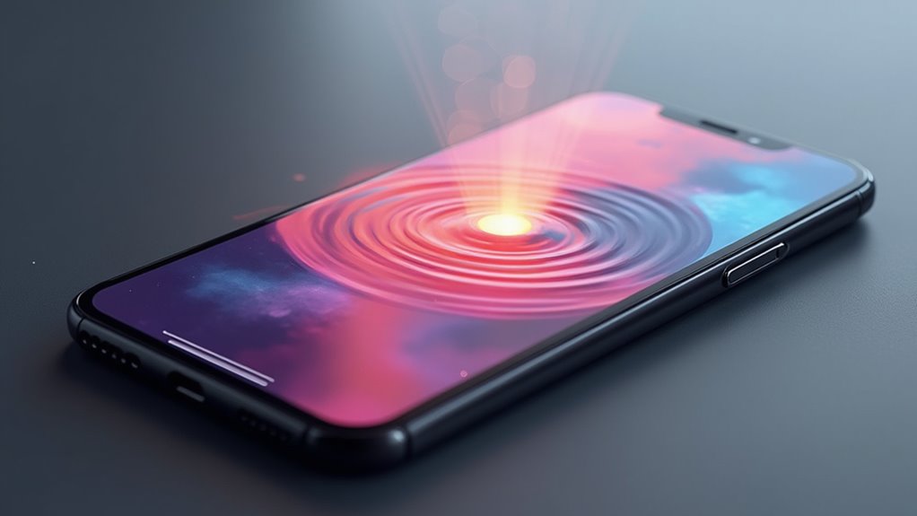 ukryty projekt wzoru wibracji iphone