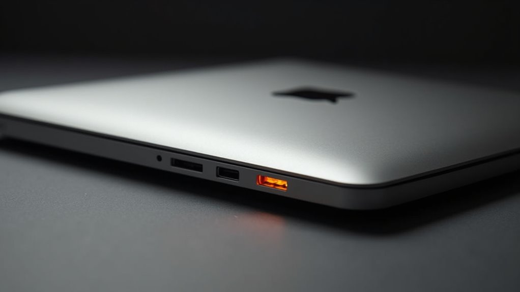 identyfikacja portów MacBook Air