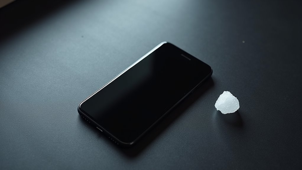 natychmiastowe wyłączenie iPhone'a po zanurzeniu w słonej wodzie