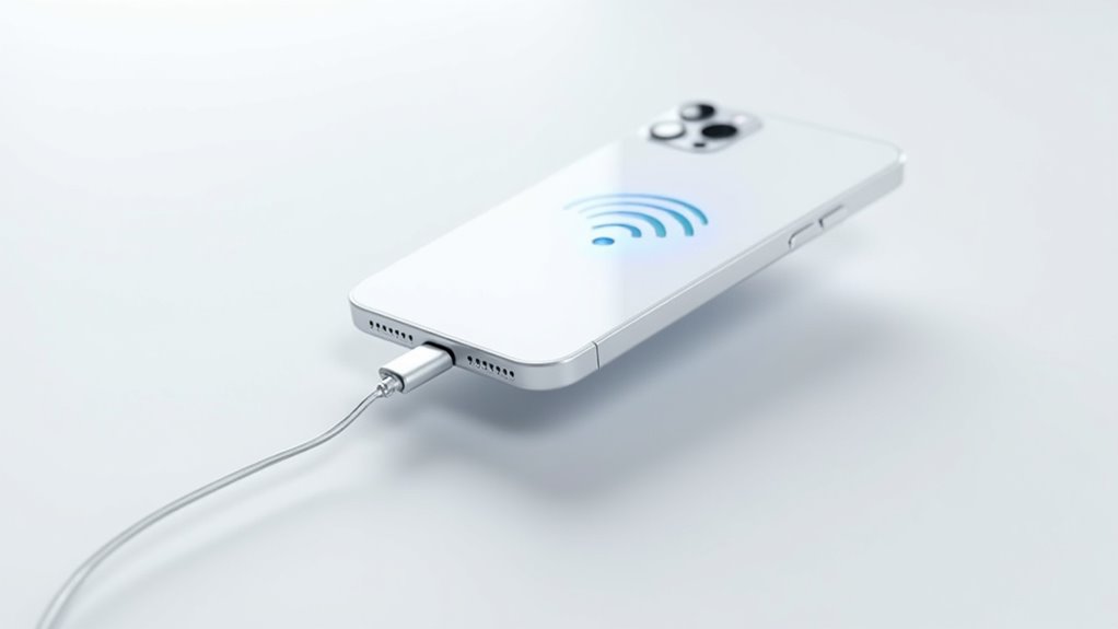 iPhone jako mostek Wi-Fi przez USB