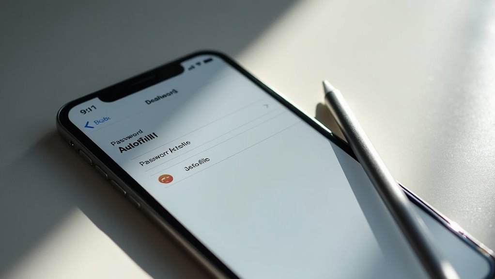 iPhone automatyczne uzupełnianie haseł bezpiecznie