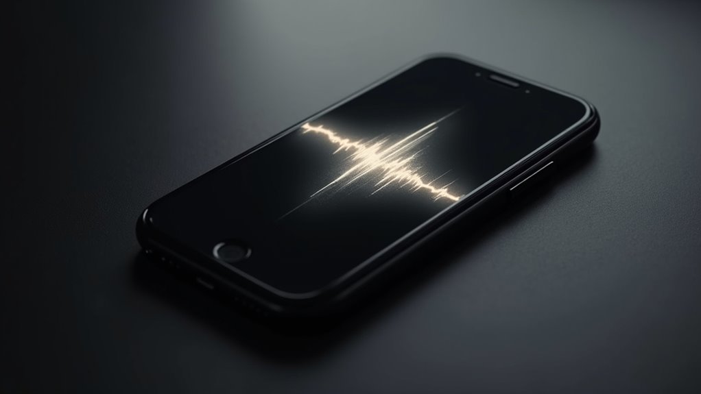 iphone skupienie przez biały szum