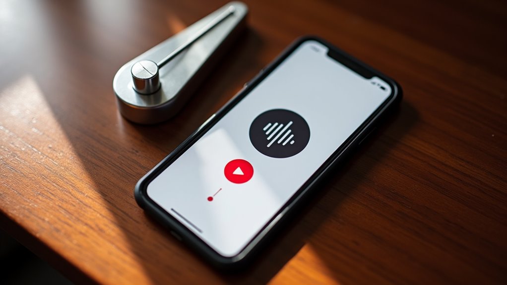 dyktafon na iPhone'a do ćwiczenia gry na instrumencie