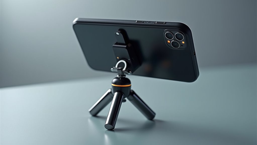 stabilność statywu do iPhone'a ze średniej półki cenowej