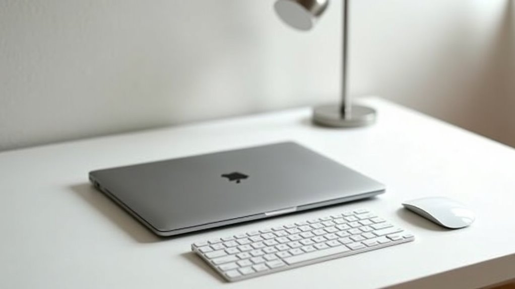 minimalistyczny zestaw mac usprawnia produktywność