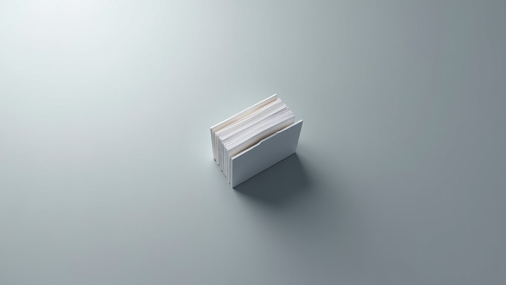 minimalistyczne foldery UI vs strony