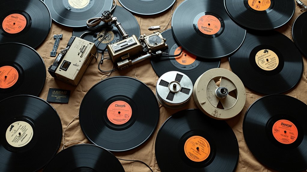 era przed cyfrowym spożyciem muzyki