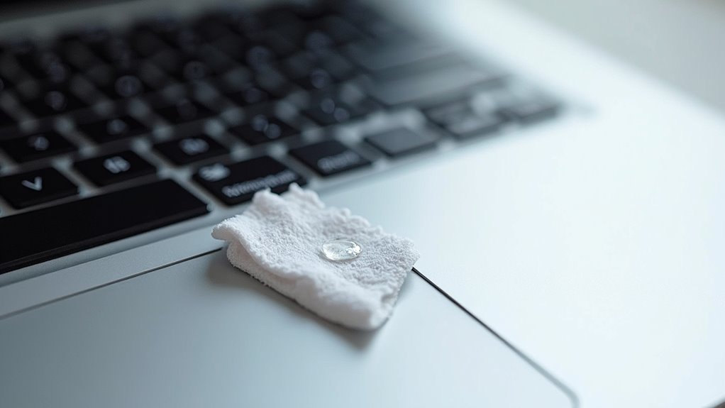 bezpieczne czyszczenie klawiatury macbooka