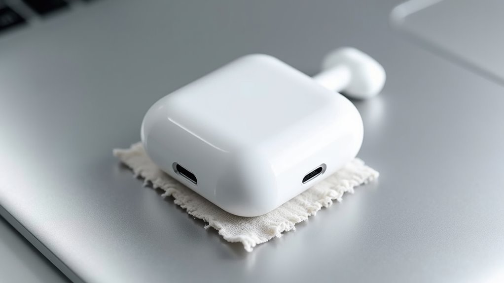 bezpieczne czyszczenie portów ładowania AirPods