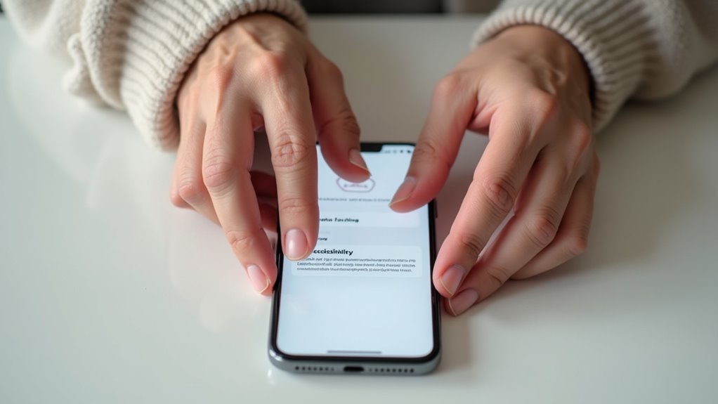 wytyczne dotyczące personalizacji dostępności dla seniorów na iPhone'a