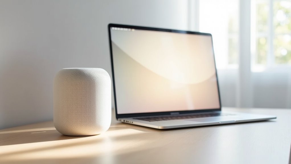 konfiguracja HomePod jako głośnika Mac