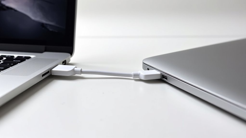 thunderbolt sieciowe udostępnianie plików na Macu