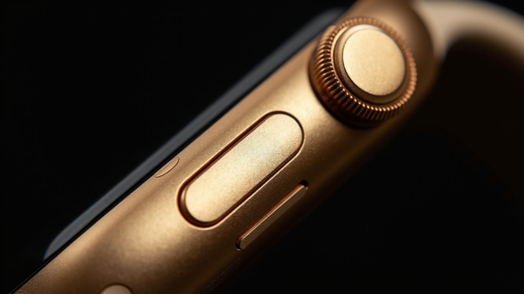 rozumienie noszenia zegarka apple w kolorze złotym