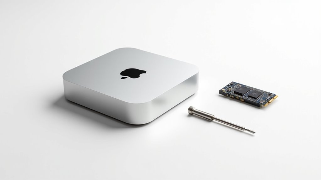 ulepszanie wydajności pamięci masowej w Mac Mini